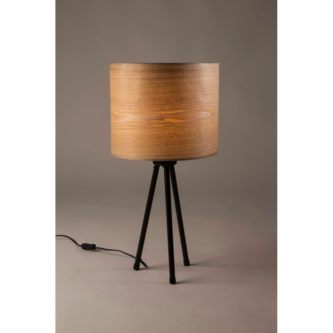 Dutchbone Tafellamp Woodland Hout - KwaliteitWonen.nl