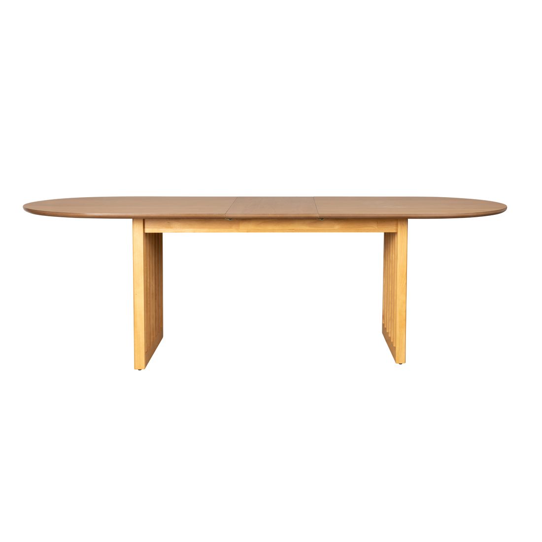 Dutchbone Verstelbare Eettafel Barlet 200/240x90cm Eiken - KwaliteitWonen.nl
