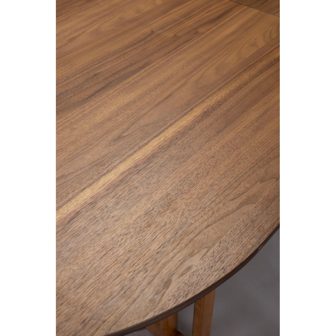 Dutchbone Verstelbare Eettafel Barlet 200/240x90cm Walnoot - KwaliteitWonen.nl