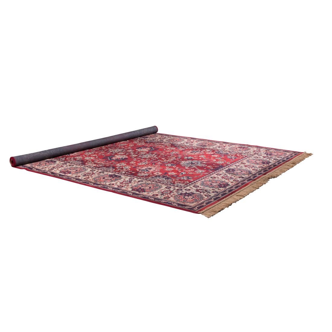 Dutchbone Vloerkleed Bid 170x240cm Rood - KwaliteitWonen.nl