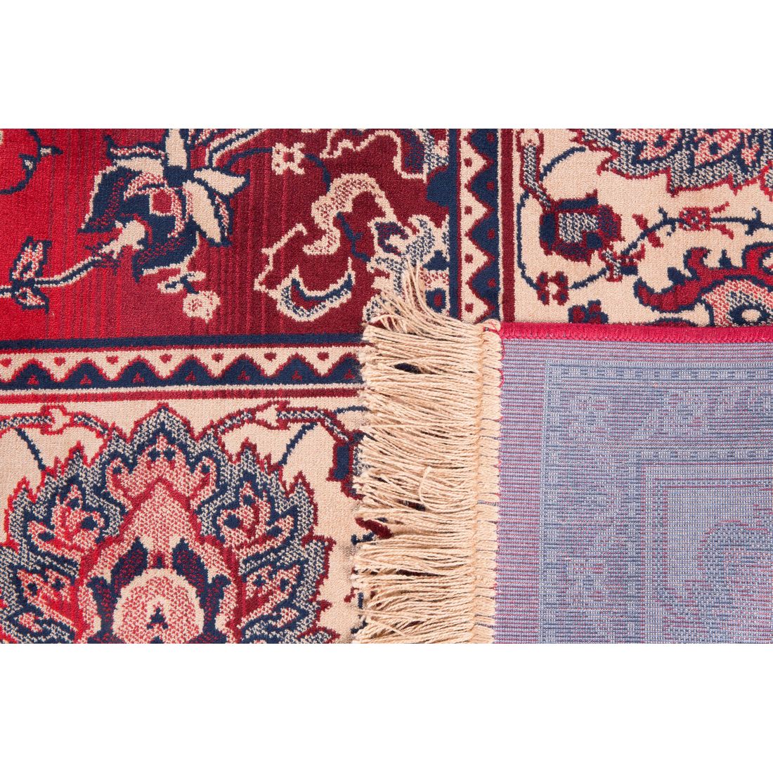 Dutchbone Vloerkleed Bid 170x240cm Rood - KwaliteitWonen.nl