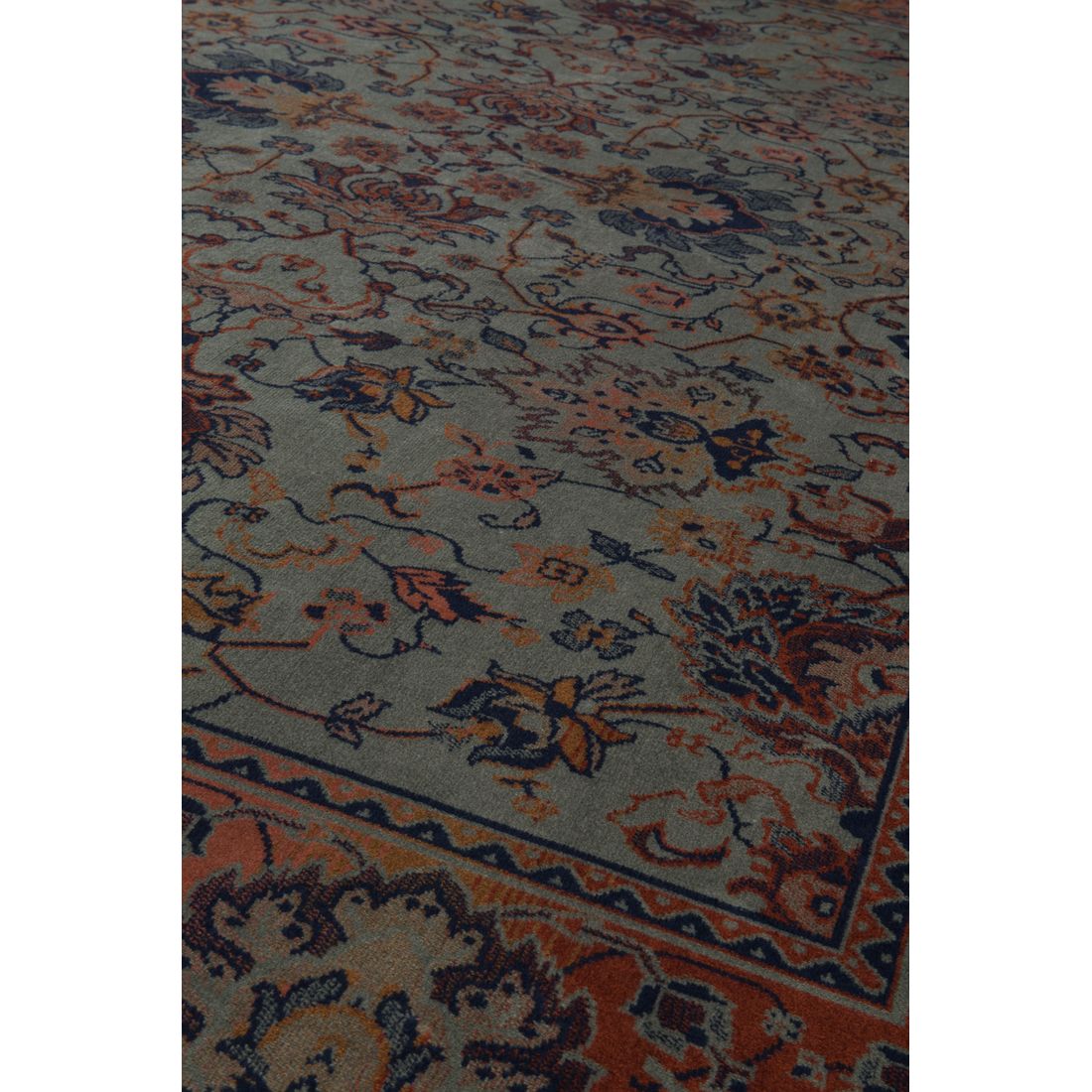 Dutchbone Vloerkleed Bid 200x300cm Oud Groen - KwaliteitWonen.nl