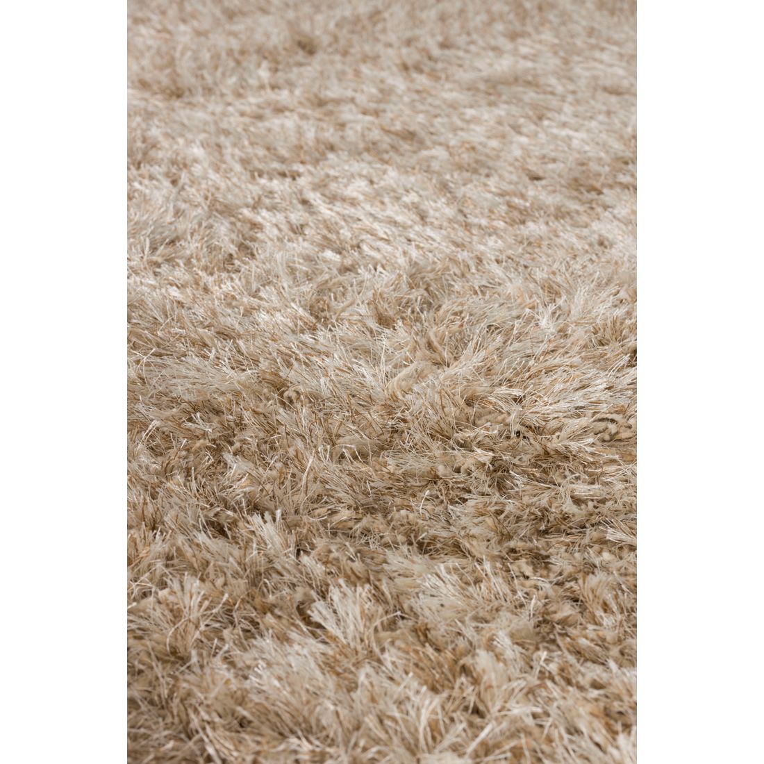 Dutchbone Vloerkleed Hairy 200x290cm Beige - KwaliteitWonen.nl