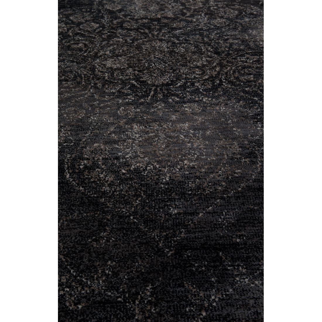 Dutchbone Vloerkleed Rugged 170x240cm Donker - KwaliteitWonen.nl