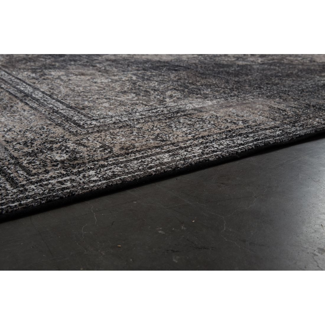 Dutchbone Vloerkleed Rugged 200x300cm Grijs - KwaliteitWonen.nl