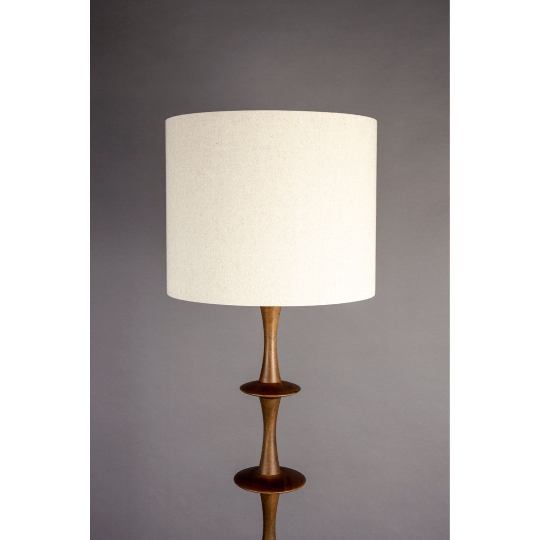 Dutchbone Vloerlamp Cath Walnoot - KwaliteitWonen.nl