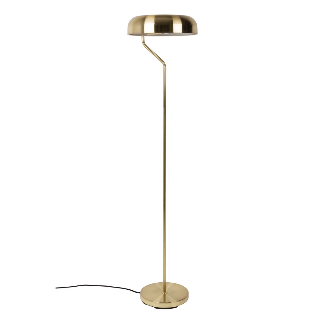 Dutchbone Vloerlamp Eclipse Messing - KwaliteitWonen.nl