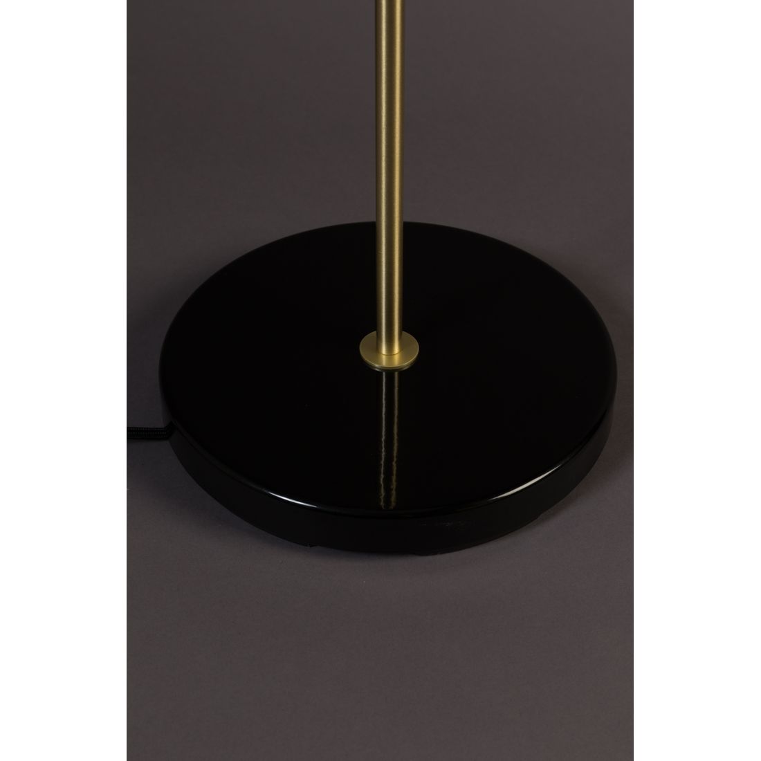 Dutchbone Vloerlamp Eclipse Zwart - KwaliteitWonen.nl