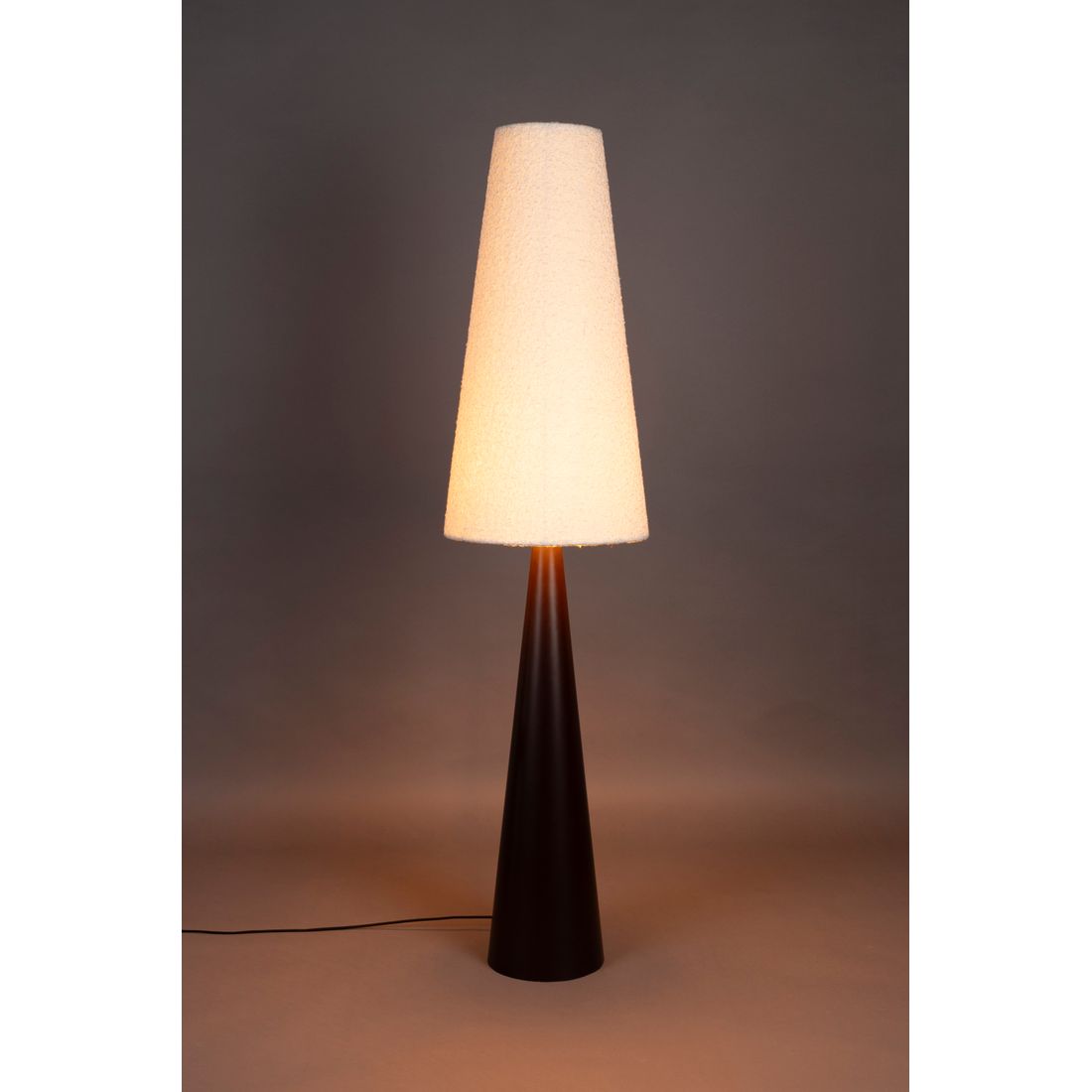Dutchbone Vloerlamp Miki Bouclé - KwaliteitWonen.nl