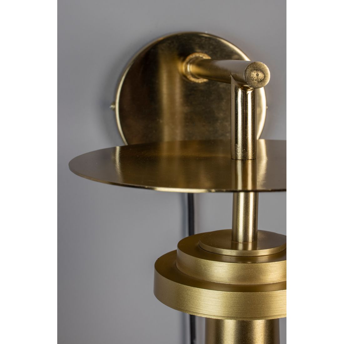 Dutchbone Wandlamp Aden Messing - KwaliteitWonen.nl