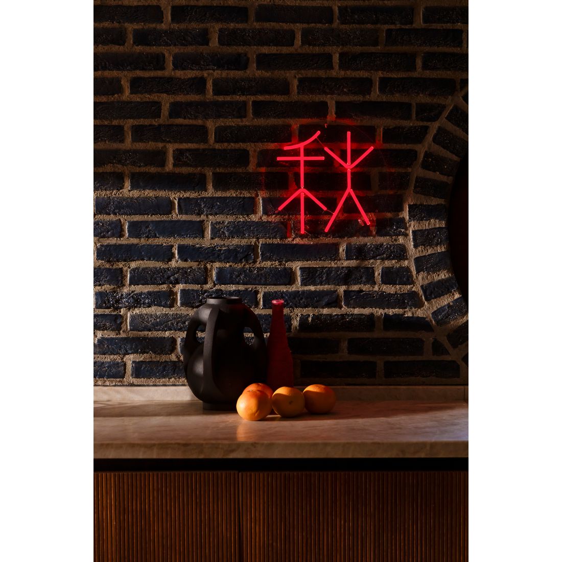 Dutchbone Wandlamp Sya Autumn Neon Verlichting - KwaliteitWonen.nl
