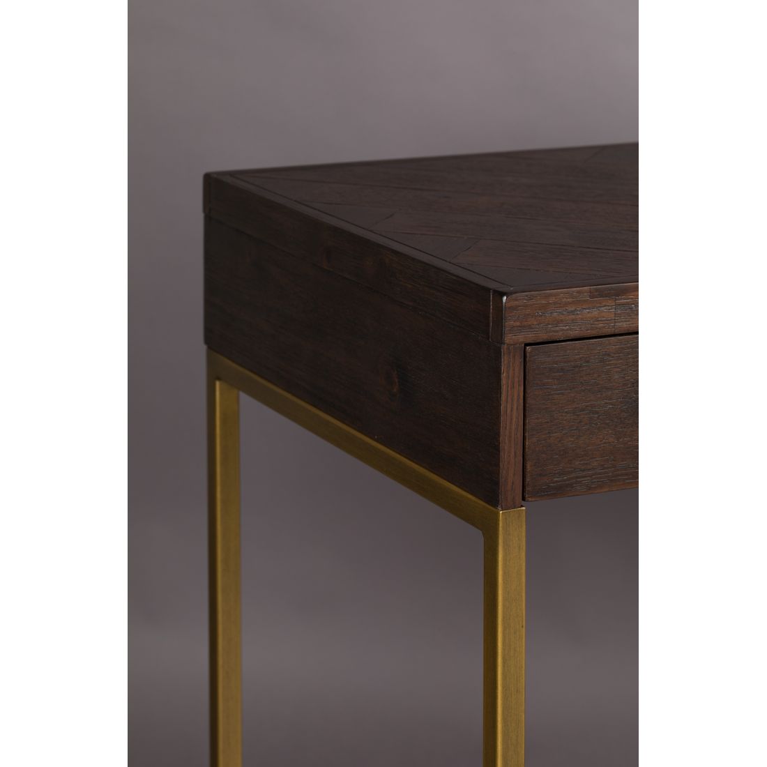 Dutchbone Wandtafel Class Walnoot - KwaliteitWonen.nl