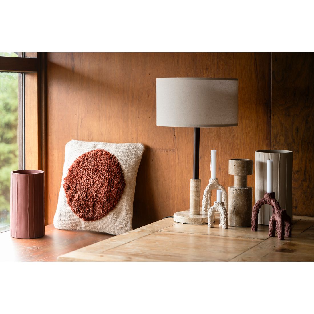 Dutchbone tafellamp Jackson Beige - KwaliteitWonen.nl