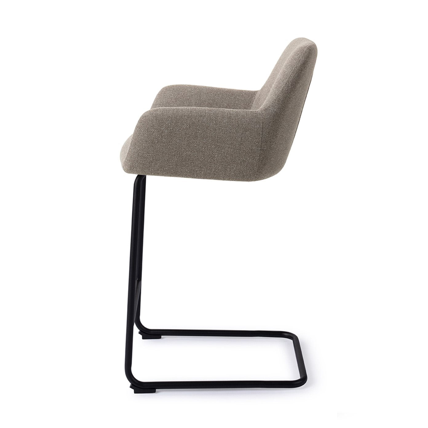 Jesper Home Hiroo Foggy Fusion Barkruk - Arch Black (L) - KwaliteitWonen.nl