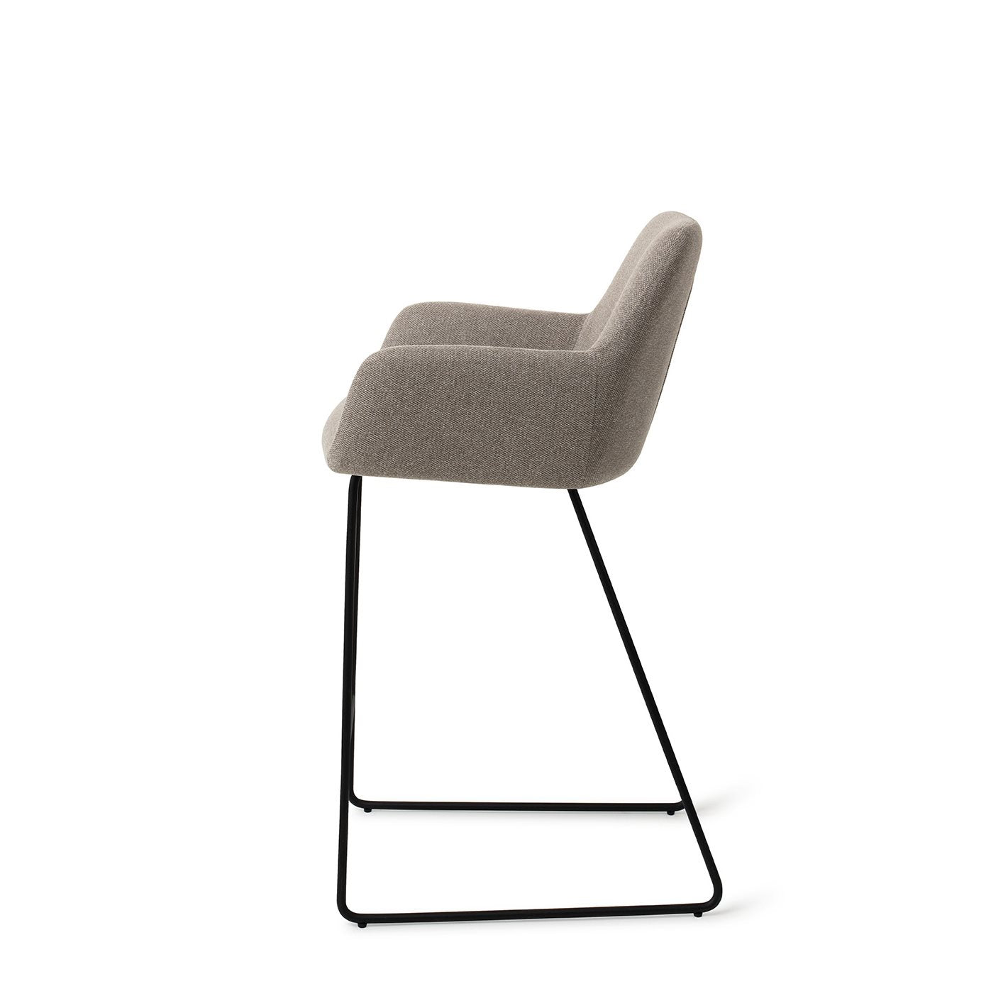Jesper Home Hiroo Foggy Fusion Barkruk - Slide Black (L) - KwaliteitWonen.nl