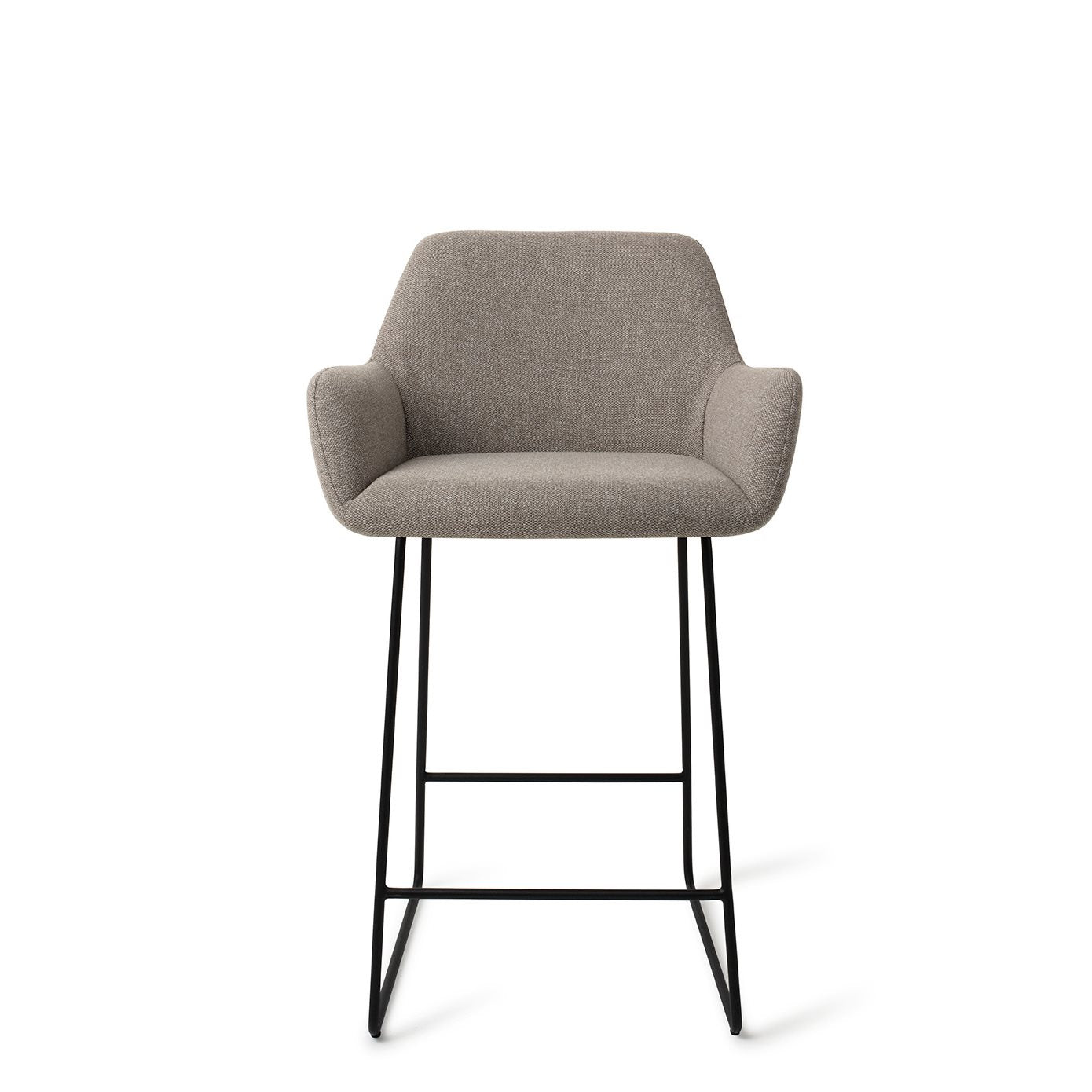 Jesper Home Hiroo Foggy Fusion Barkruk - Slide Black (L) - KwaliteitWonen.nl