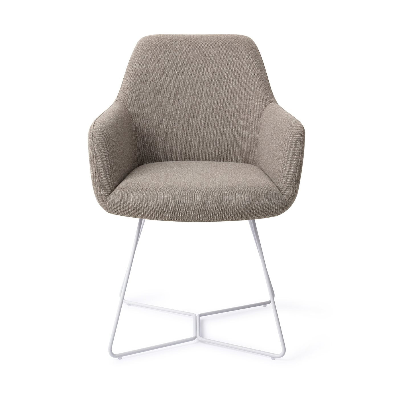 Jesper Home Hiroo Foggy Fusion Eetkamerstoel - Beehive White - KwaliteitWonen.nl