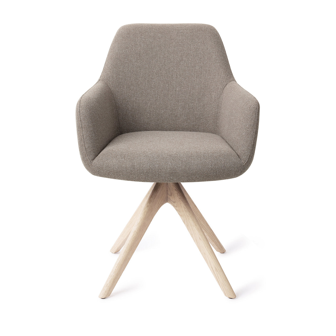 Jesper Home Hiroo Foggy Fusion Eetkamerstoel - Revolve Oak Bleach - KwaliteitWonen.nl