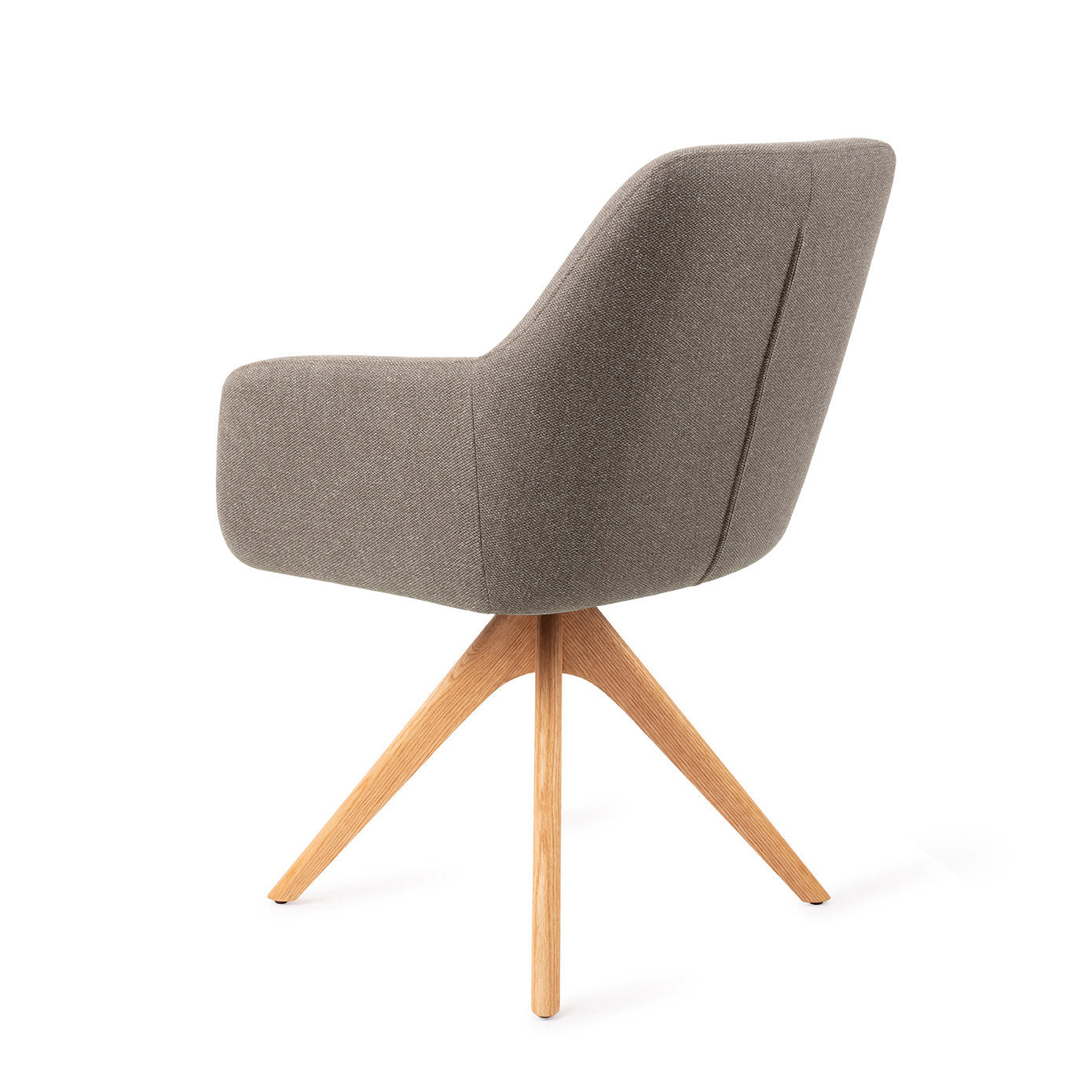 Jesper Home Hiroo Foggy Fusion Eetkamerstoel - Revolve Oak Natural - KwaliteitWonen.nl