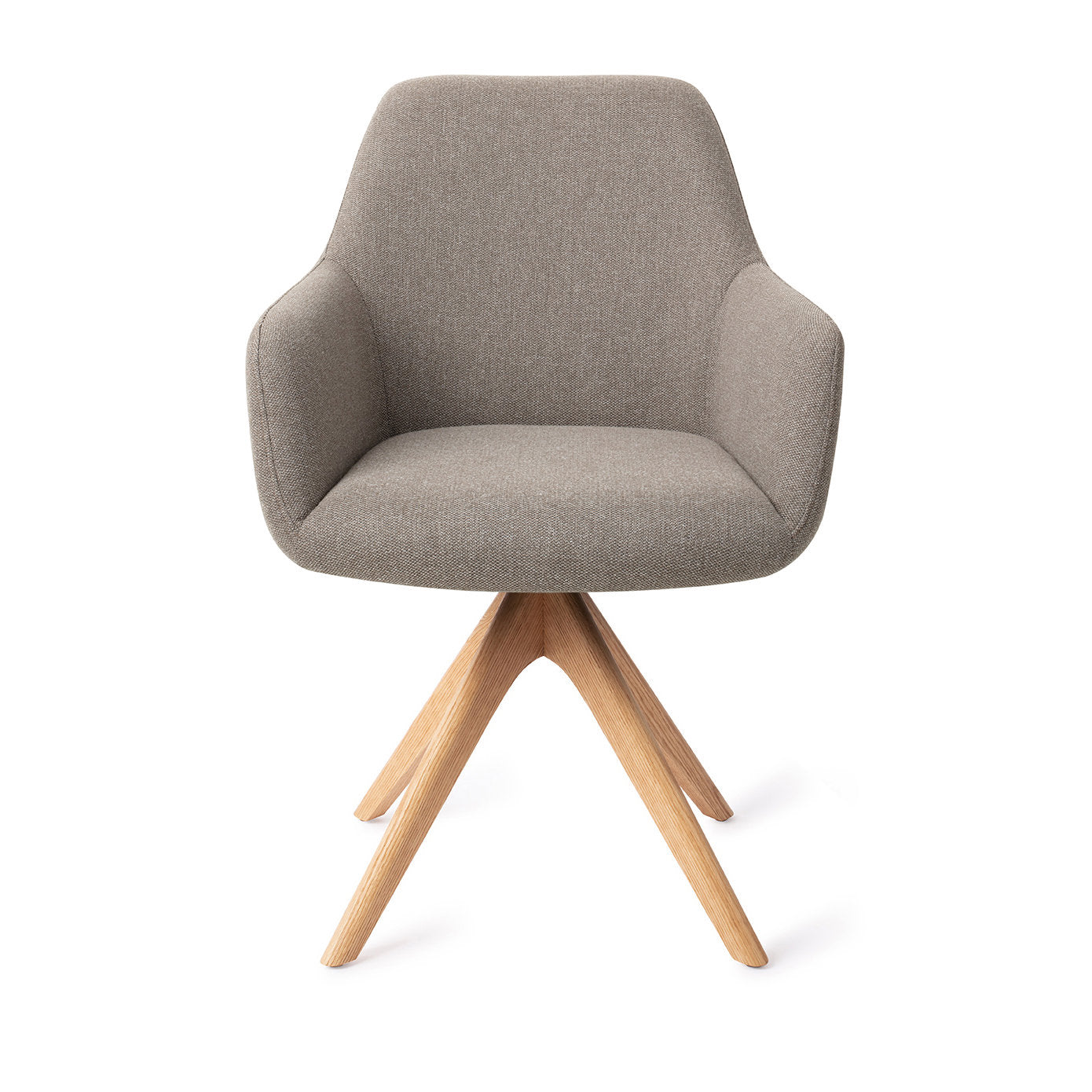 Jesper Home Hiroo Foggy Fusion Eetkamerstoel - Revolve Oak Natural - KwaliteitWonen.nl