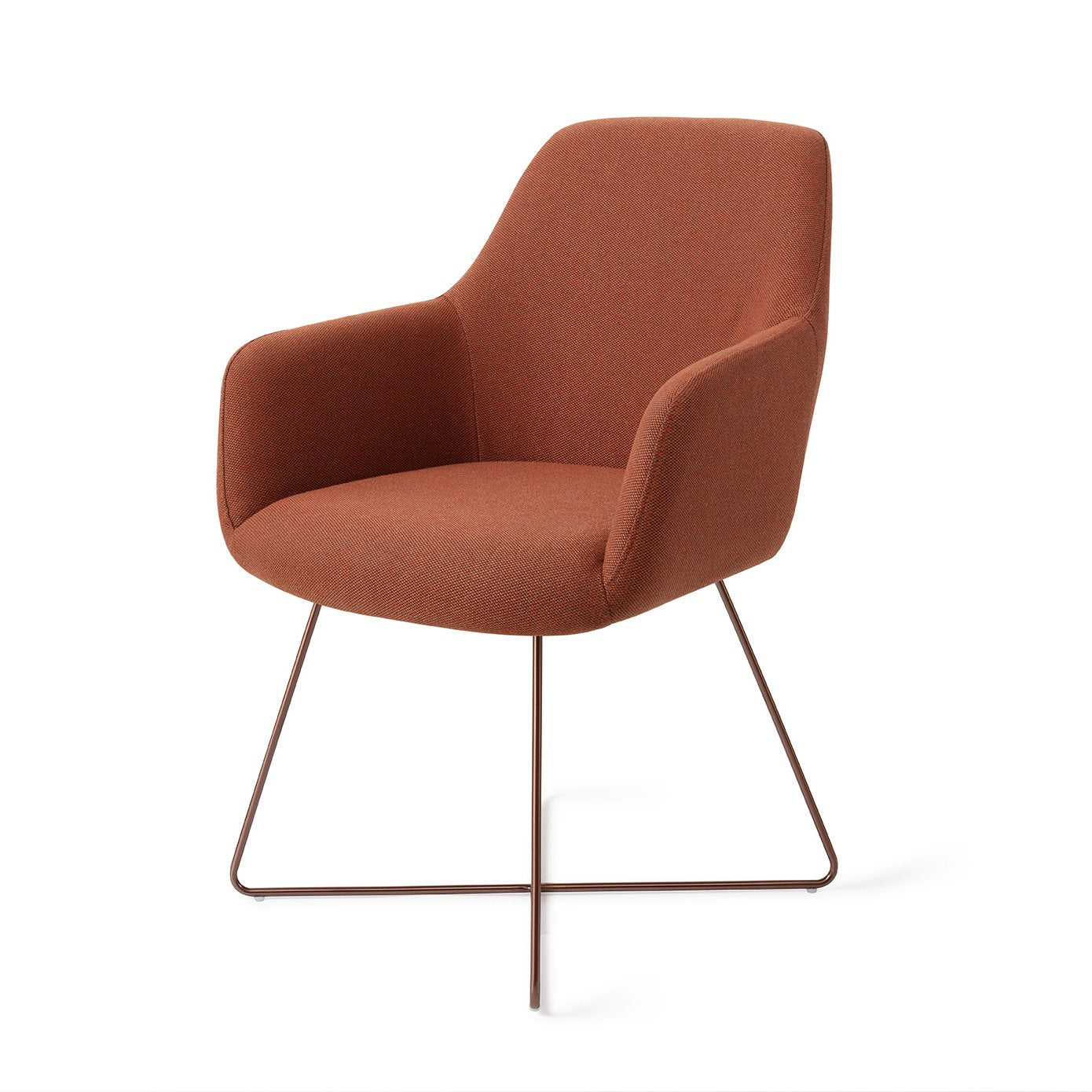 Jesper Home Hiroo Hearth Harmony Eetkamerstoel - Cross Rose - KwaliteitWonen.nl
