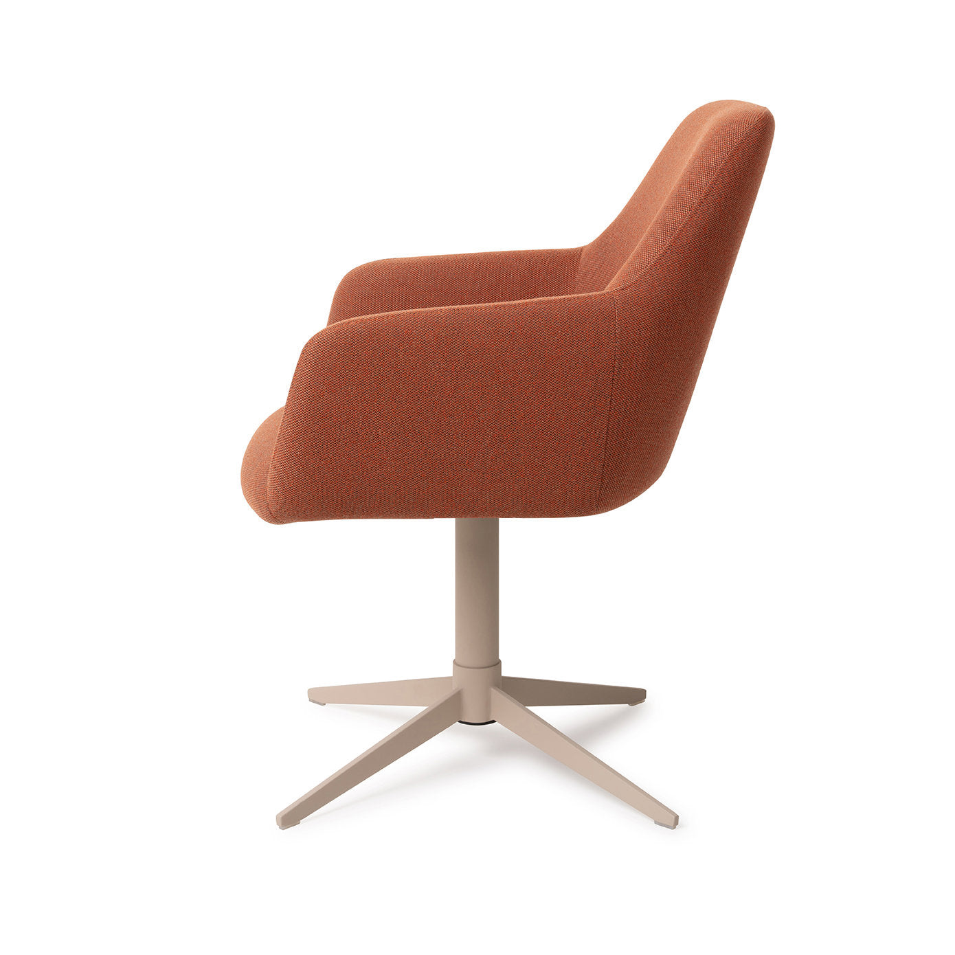 Jesper Home Hiroo Hearth Harmony Eetkamerstoel - Quad Beige - KwaliteitWonen.nl