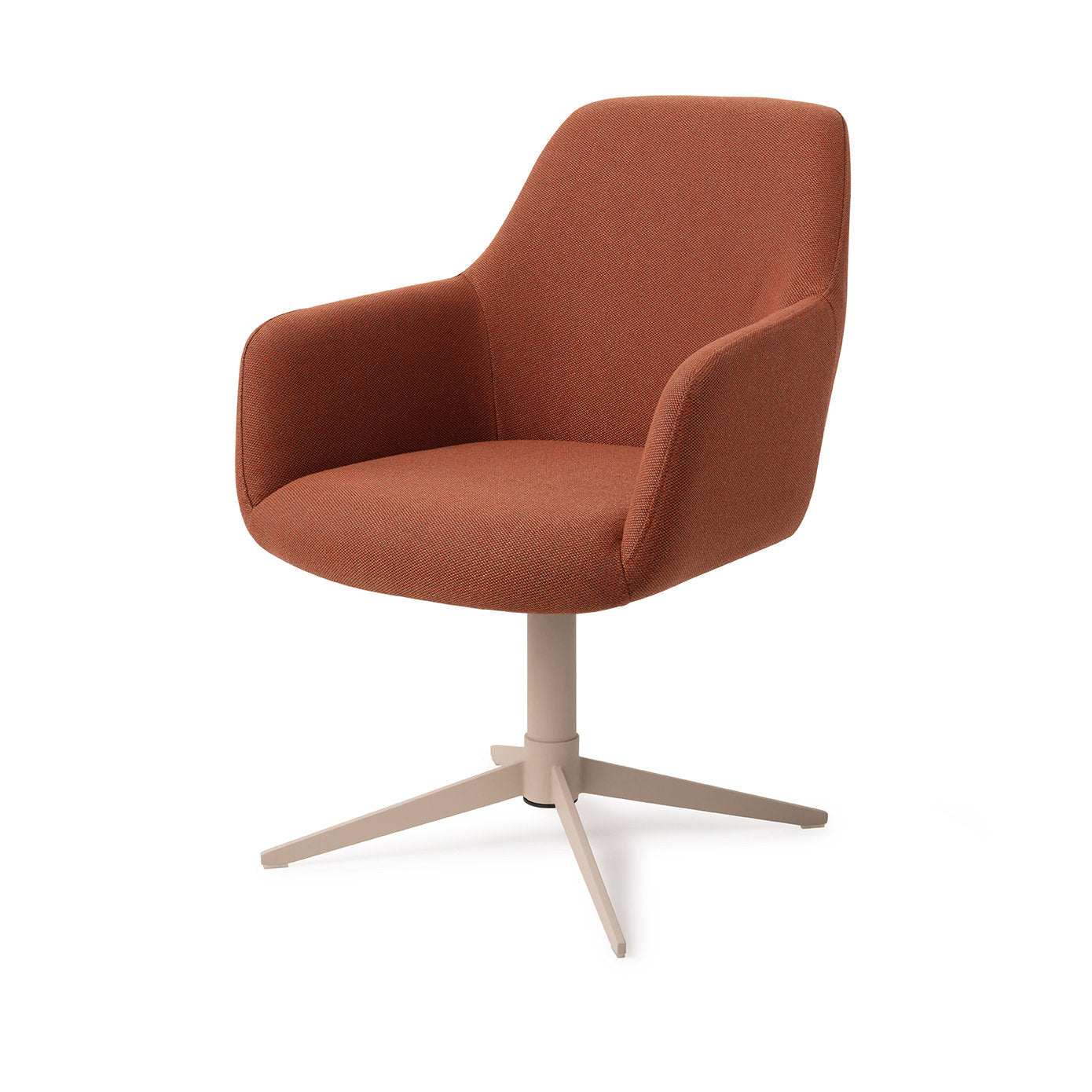 Jesper Home Hiroo Hearth Harmony Eetkamerstoel - Quad Beige - KwaliteitWonen.nl