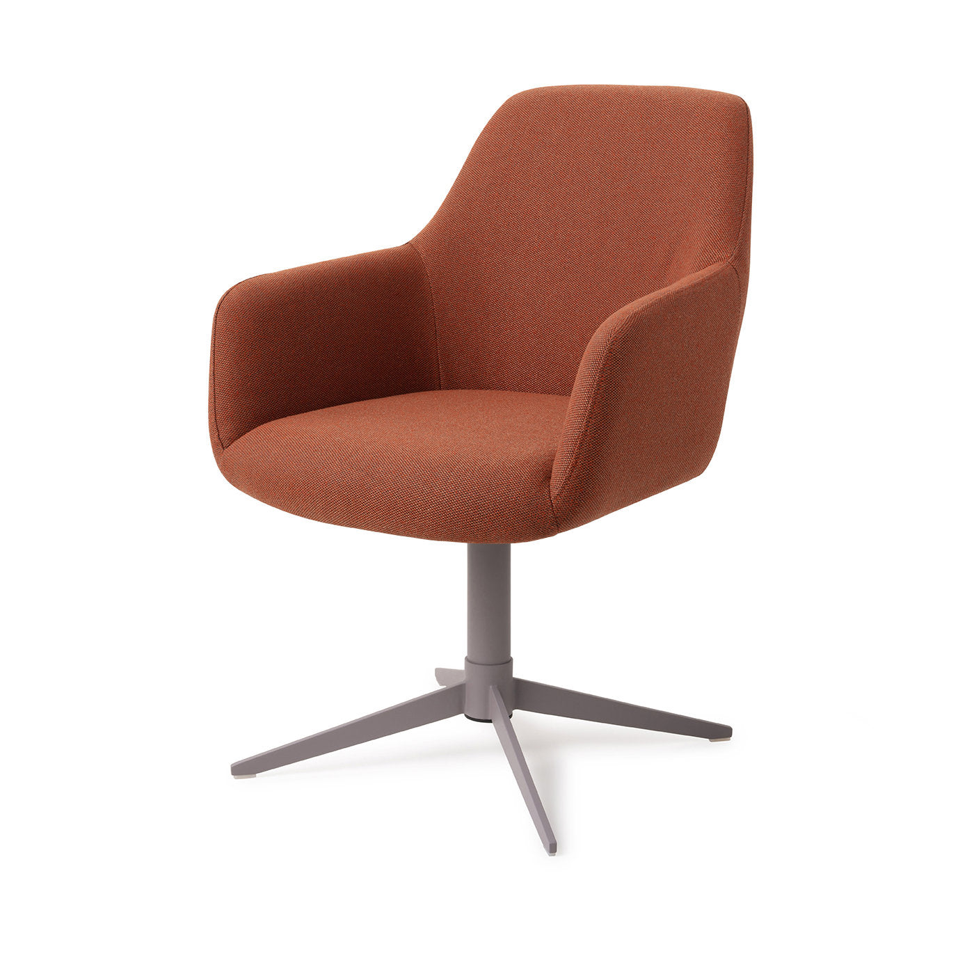 Jesper Home Hiroo Hearth Harmony Eetkamerstoel - Quad Grey - KwaliteitWonen.nl