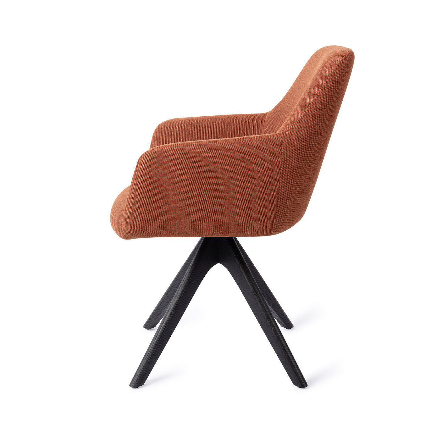 Jesper Home Hiroo Hearth Harmony Eetkamerstoel - Revolve Oak Black - KwaliteitWonen.nl