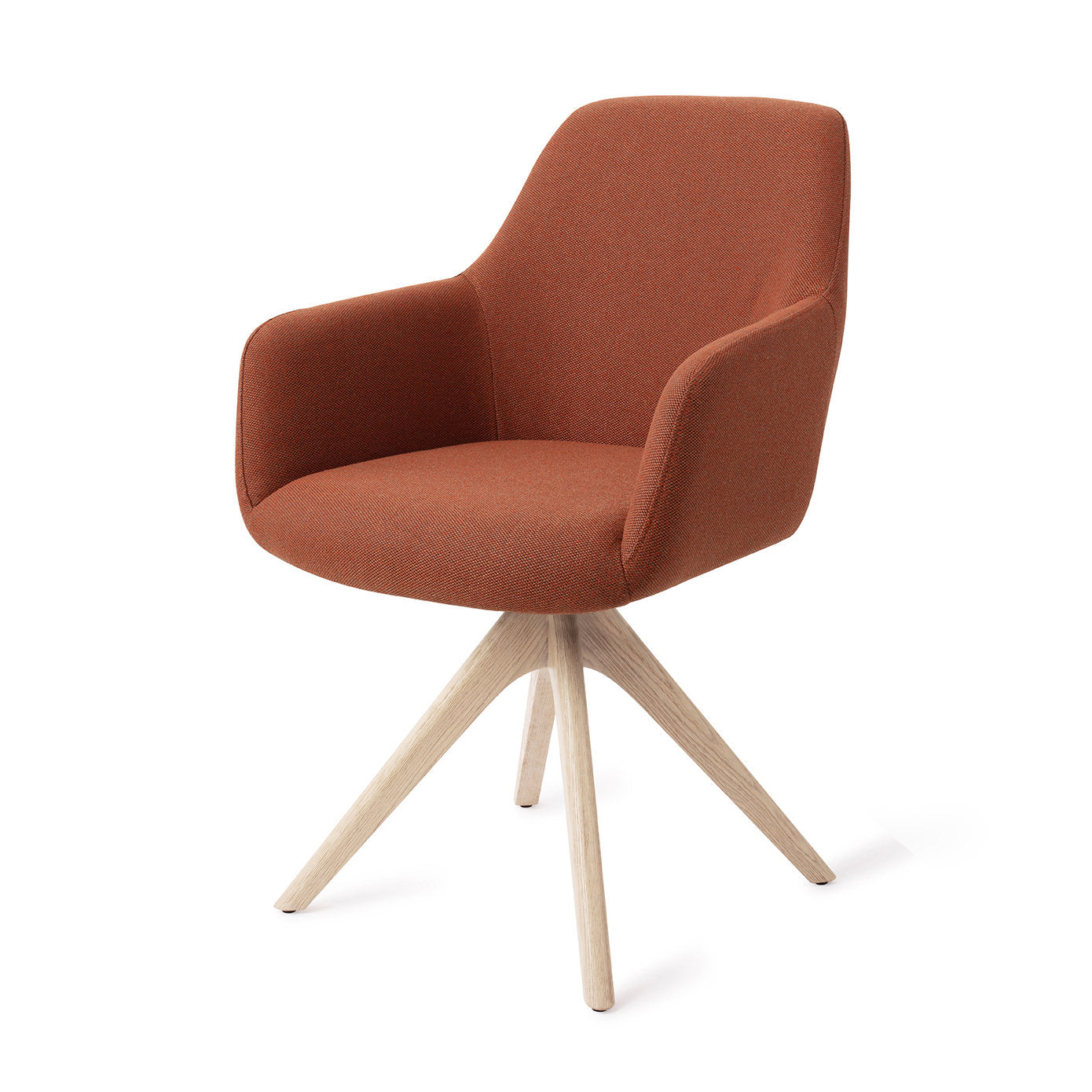 Jesper Home Hiroo Hearth Harmony Eetkamerstoel - Revolve Oak Bleach - KwaliteitWonen.nl