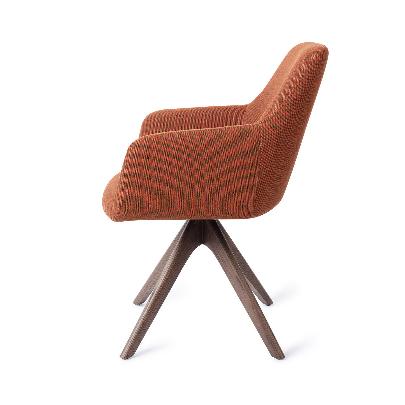 Jesper Home Hiroo Hearth Harmony Eetkamerstoel - Revolve Oak Walnut - KwaliteitWonen.nl
