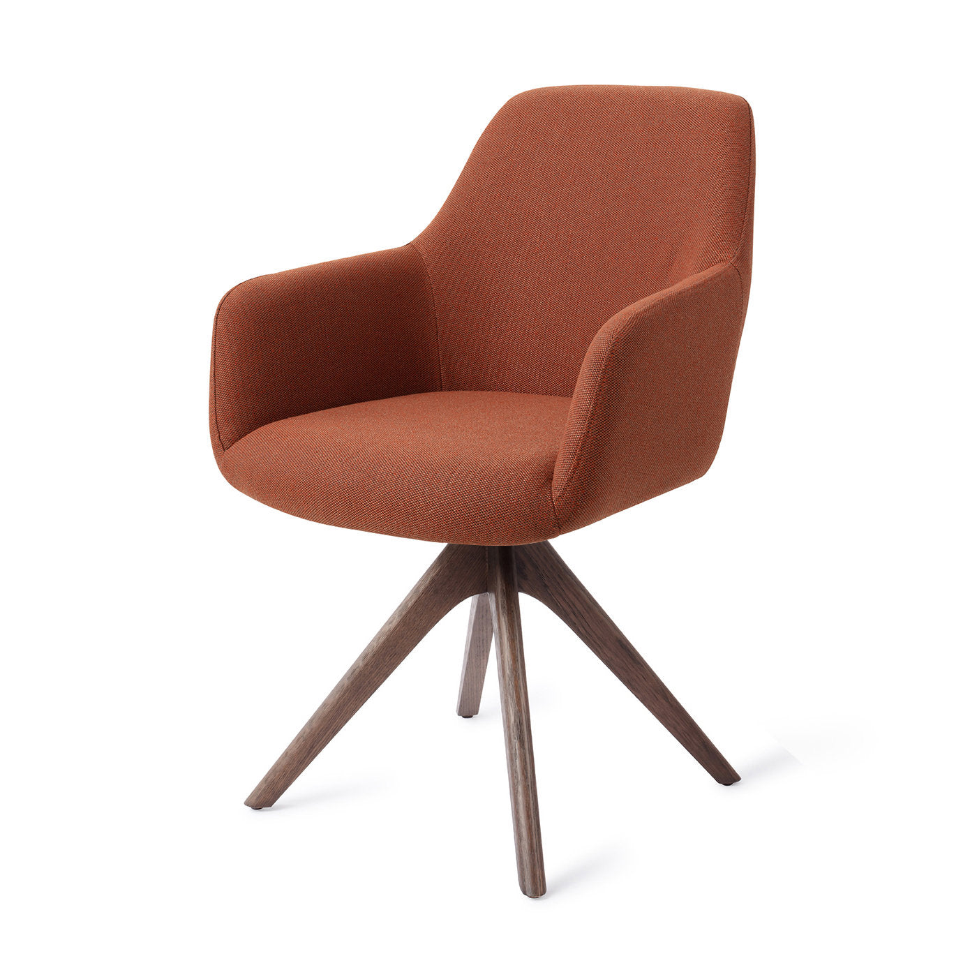 Jesper Home Hiroo Hearth Harmony Eetkamerstoel - Revolve Oak Walnut - KwaliteitWonen.nl