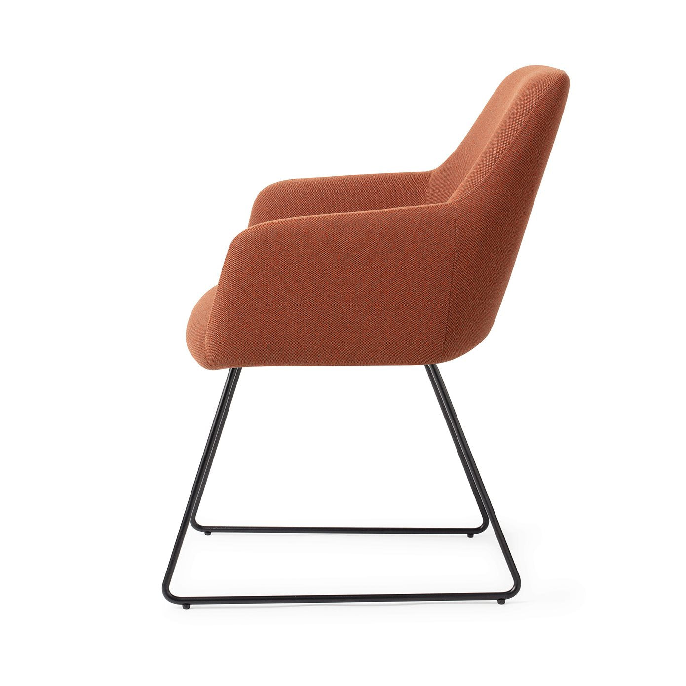 Jesper Home Hiroo Hearth Harmony Eetkamerstoel - Slide Black - KwaliteitWonen.nl