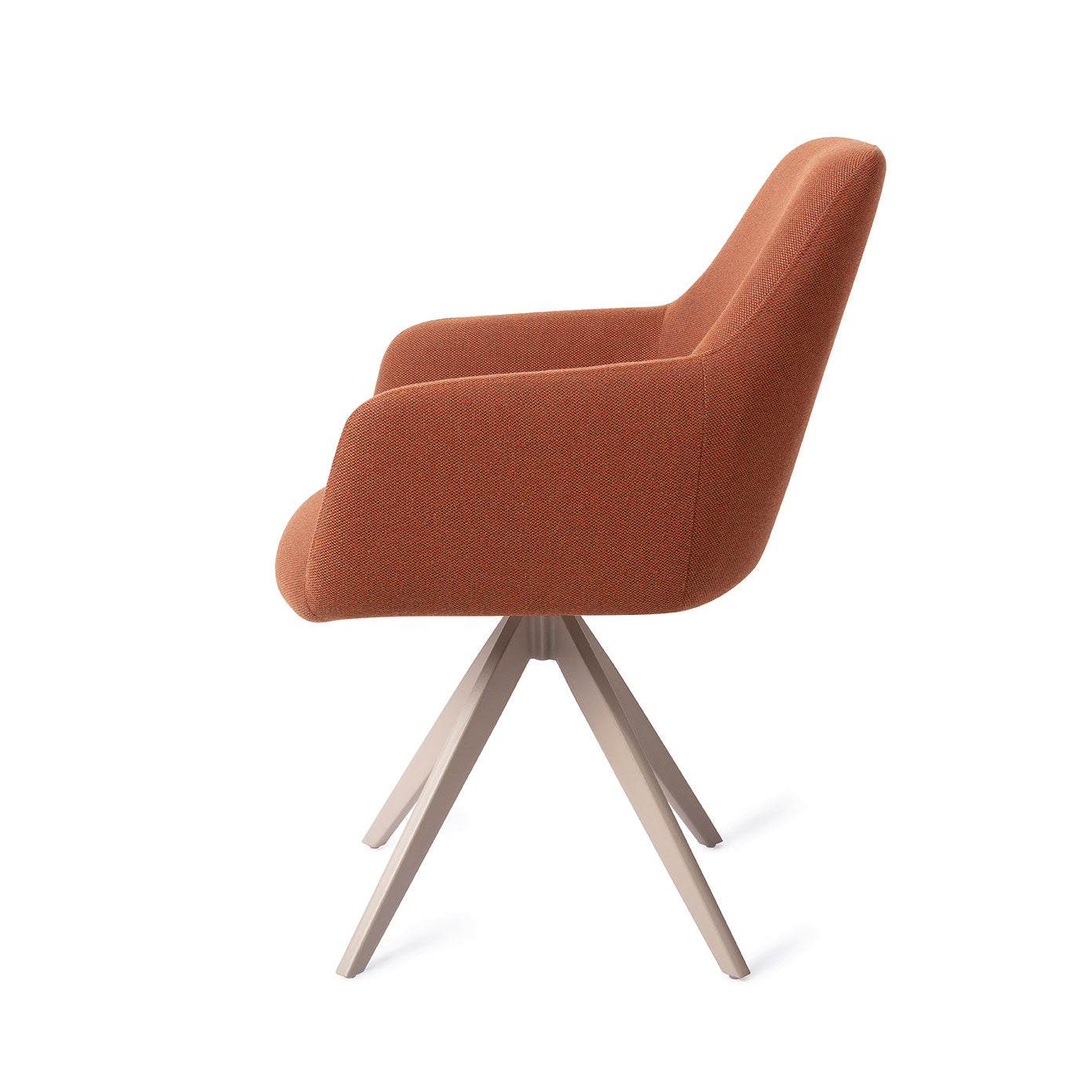 Jesper Home Hiroo Hearth Harmony Eetkamerstoel - Turn Beige - KwaliteitWonen.nl