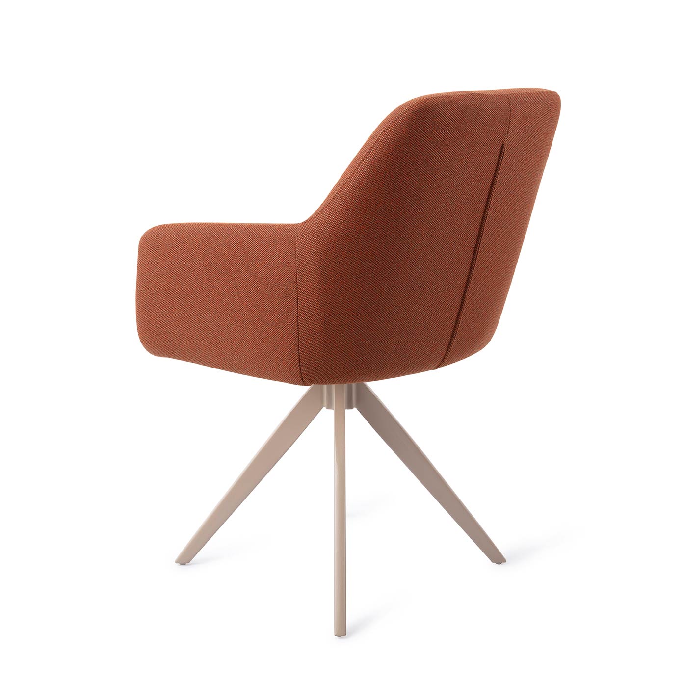 Jesper Home Hiroo Hearth Harmony Eetkamerstoel - Turn Beige - KwaliteitWonen.nl