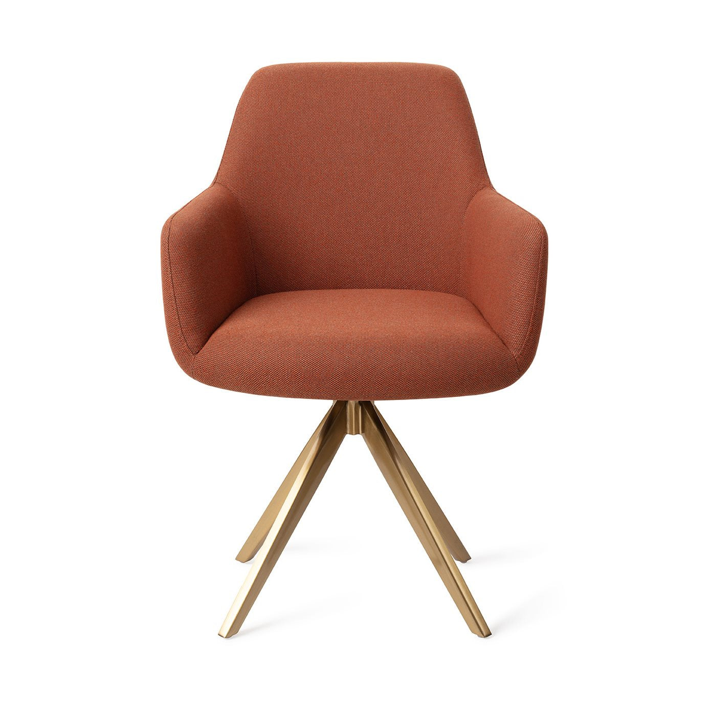 Jesper Home Hiroo Hearth Harmony Eetkamerstoel - Turn Gold - KwaliteitWonen.nl