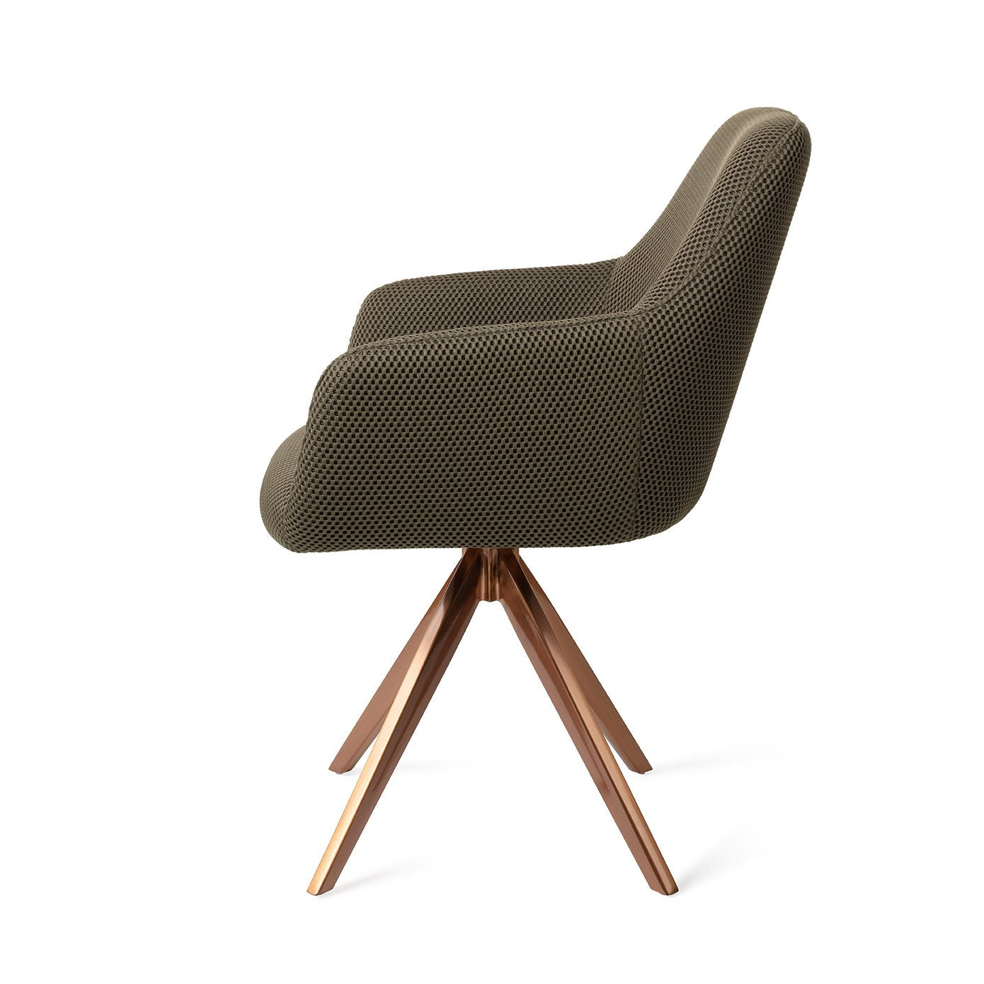 Jesper Home Hiroo Jungle Jewel Eetkamerstoel - Turn Rose - KwaliteitWonen.nl