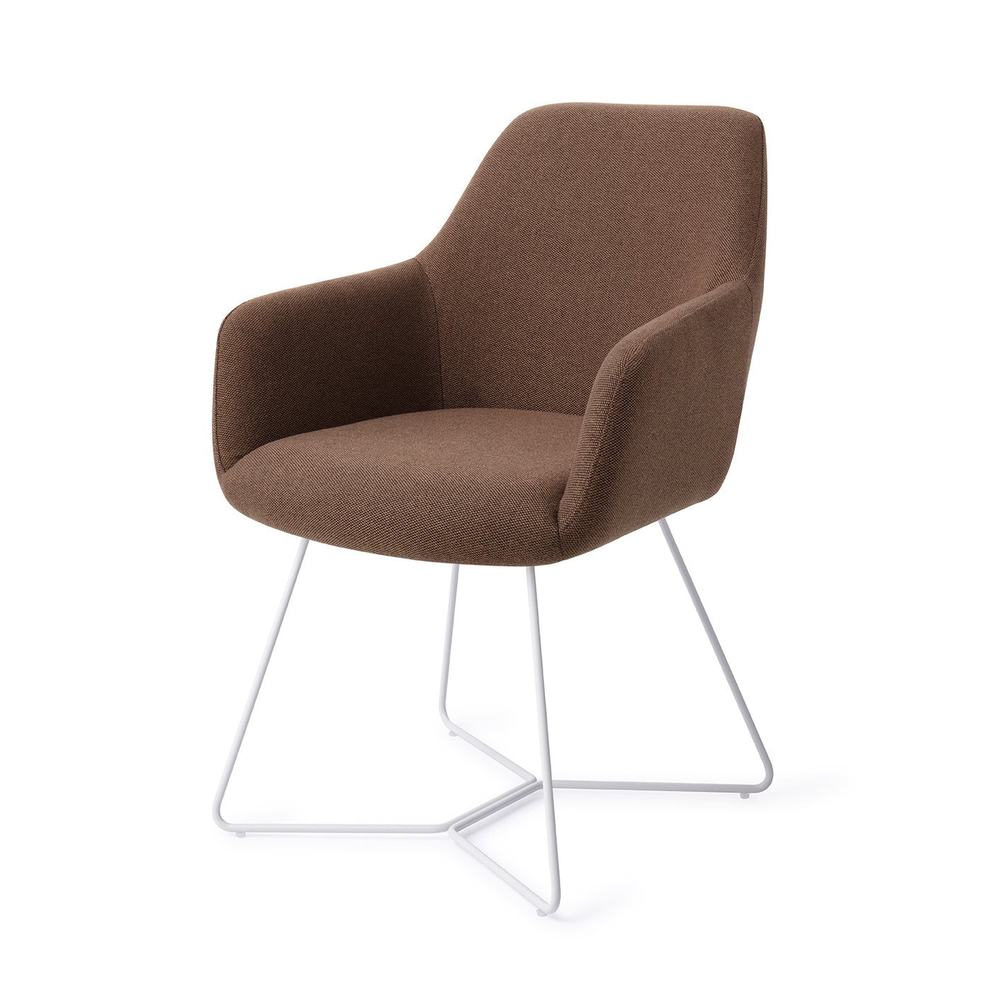Jesper Home Hiroo Rustic Rye Eetkamerstoel - Beehive White - KwaliteitWonen.nl