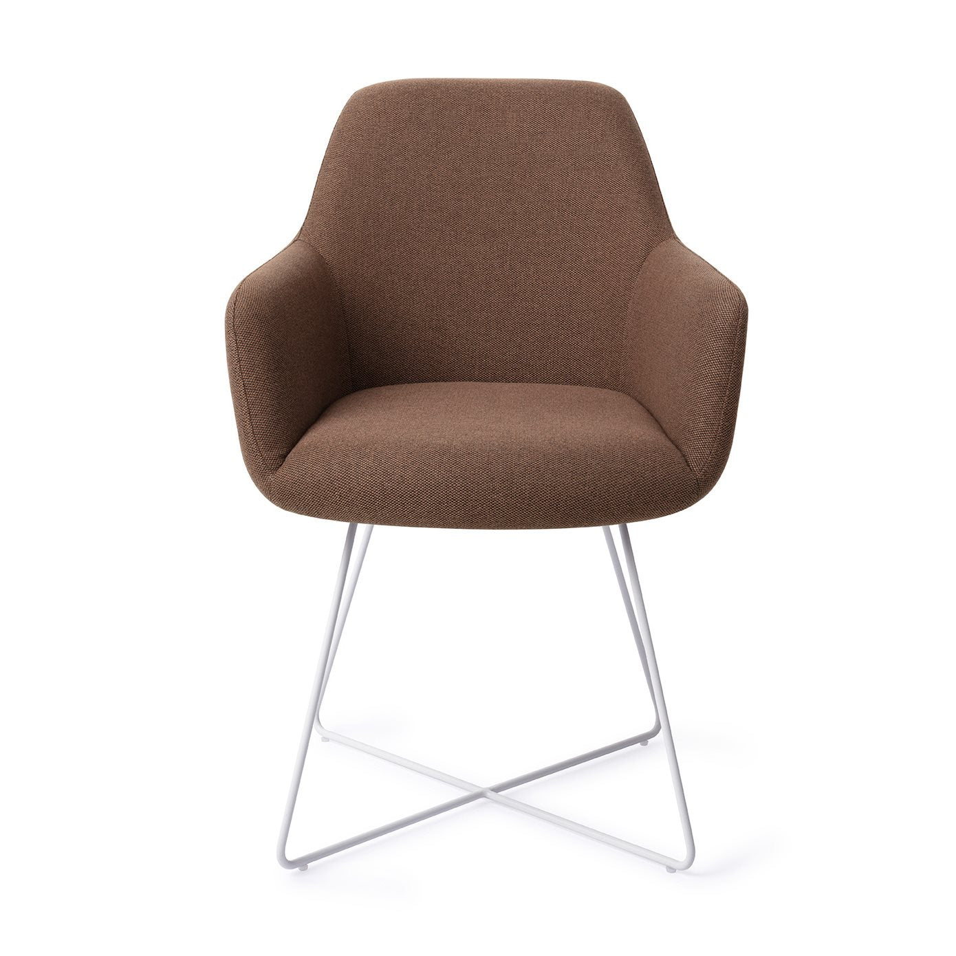 Jesper Home Hiroo Rustic Rye Eetkamerstoel - Cross White - KwaliteitWonen.nl