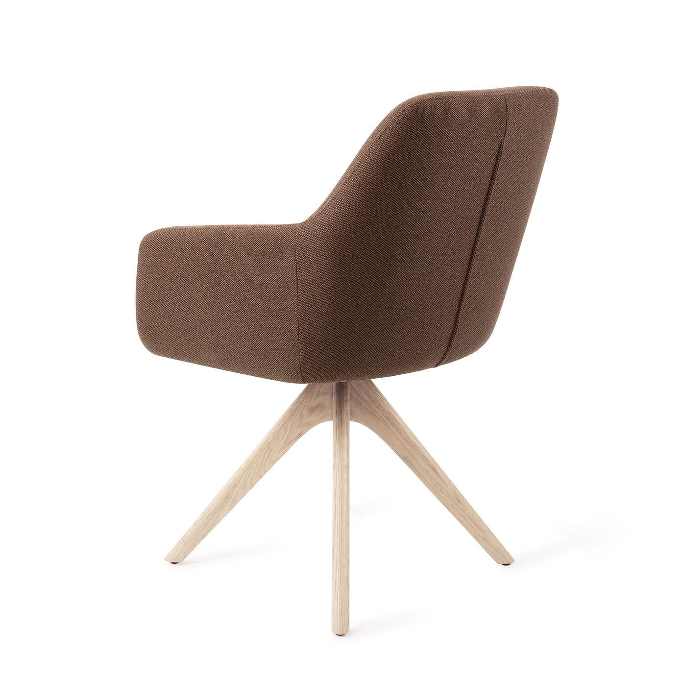 Jesper Home Hiroo Rustic Rye Eetkamerstoel - Revolve Oak Bleach - KwaliteitWonen.nl