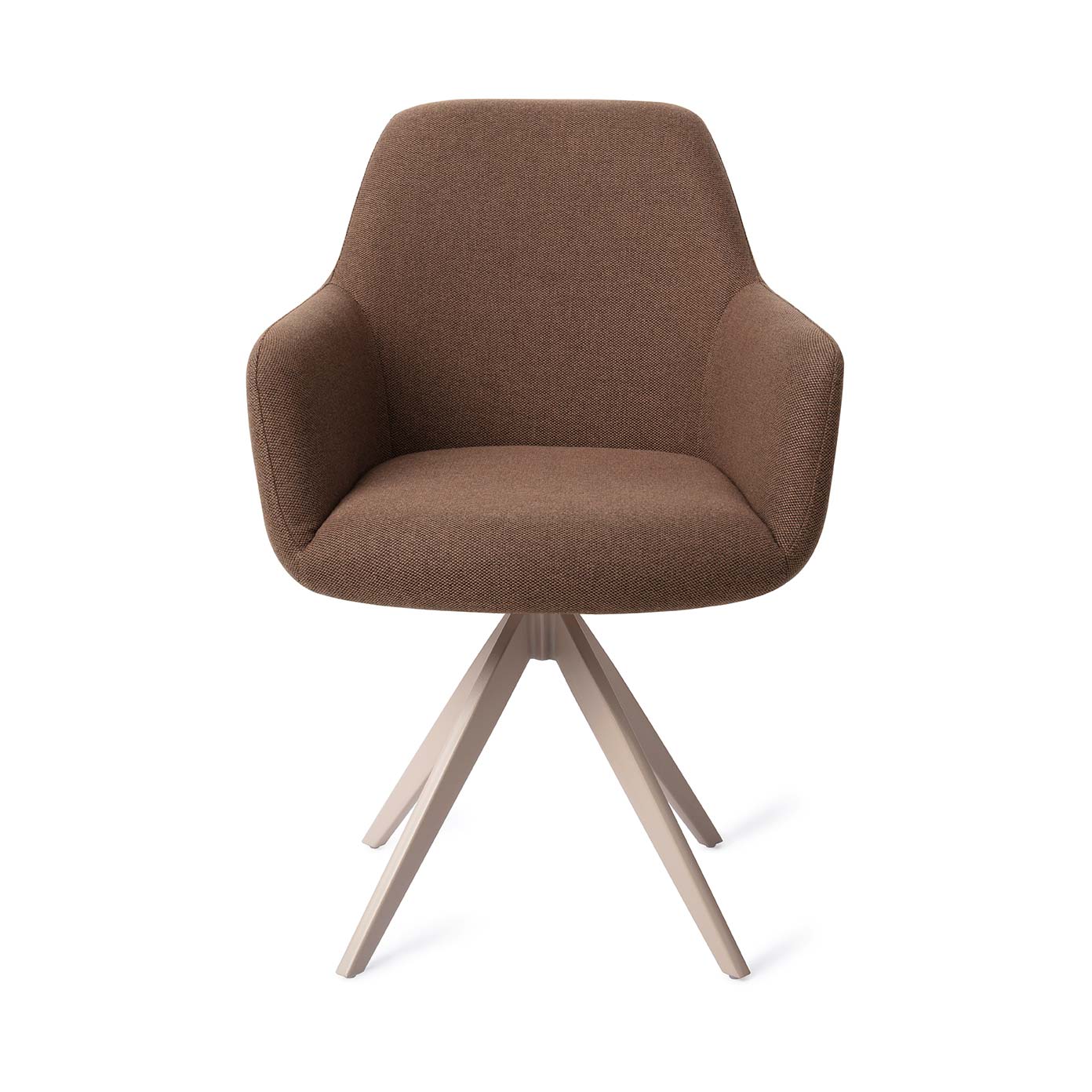 Jesper Home Hiroo Rustic Rye Eetkamerstoel - Turn Beige - KwaliteitWonen.nl