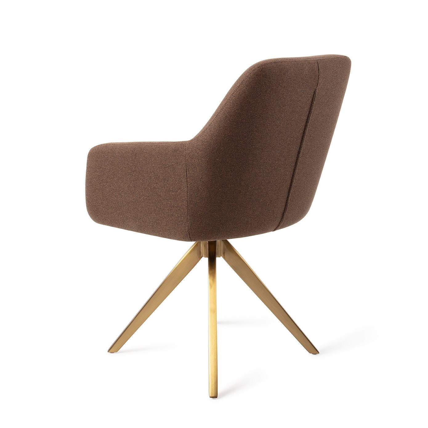 Jesper Home Hiroo Rustic Rye Eetkamerstoel - Turn Gold - KwaliteitWonen.nl