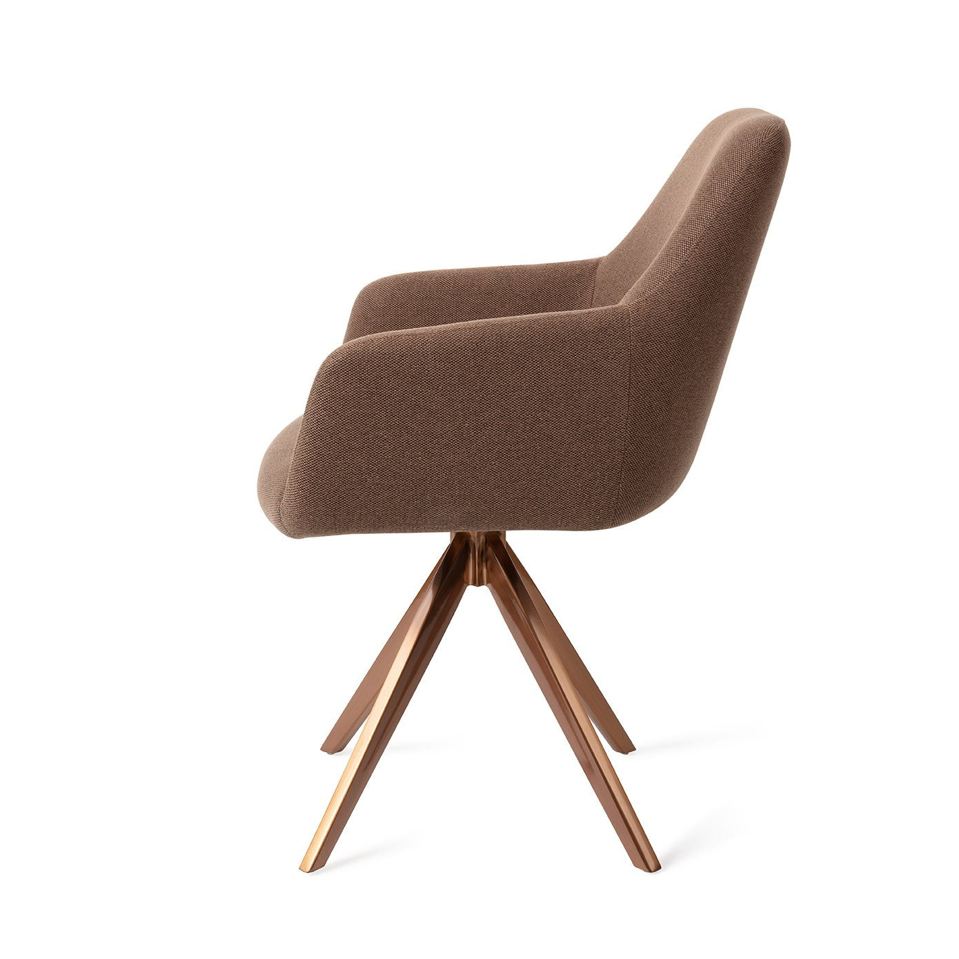Jesper Home Hiroo Rustic Rye Eetkamerstoel - Turn Rose - KwaliteitWonen.nl