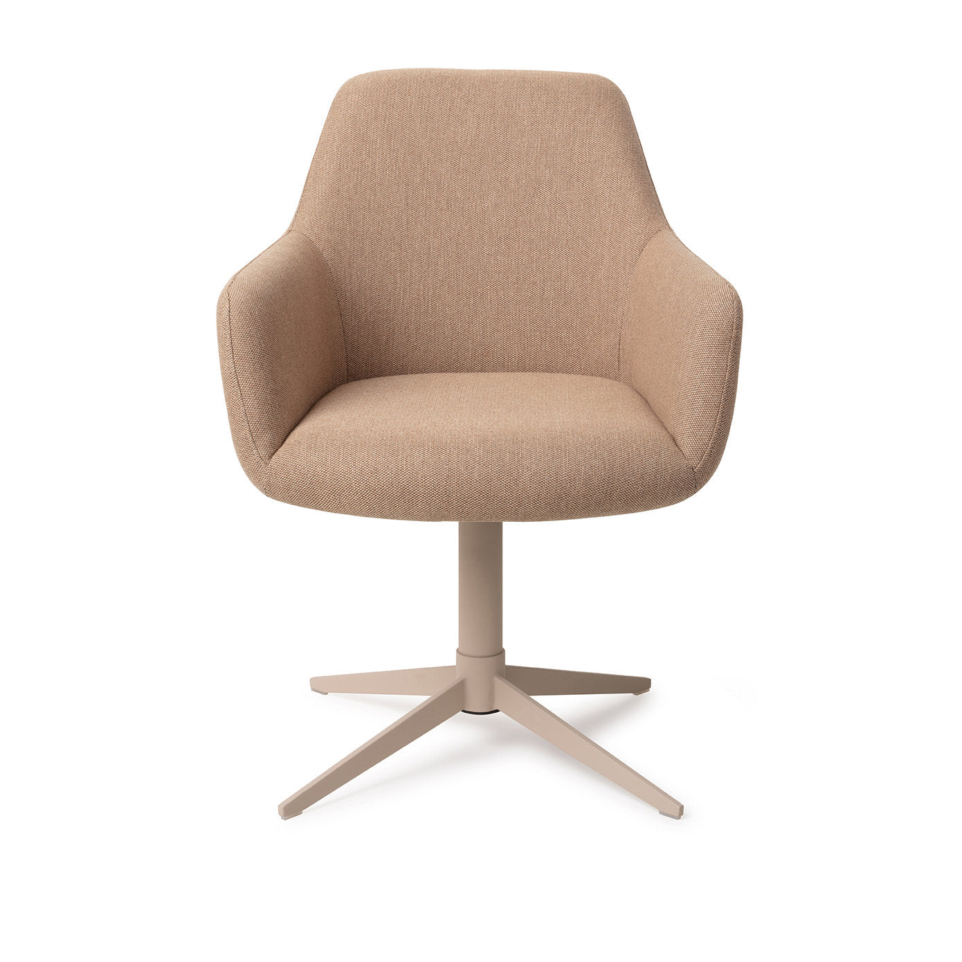 Jesper Home Hiroo Whisper Wheat Eetkamerstoel - Quad Beige - KwaliteitWonen.nl
