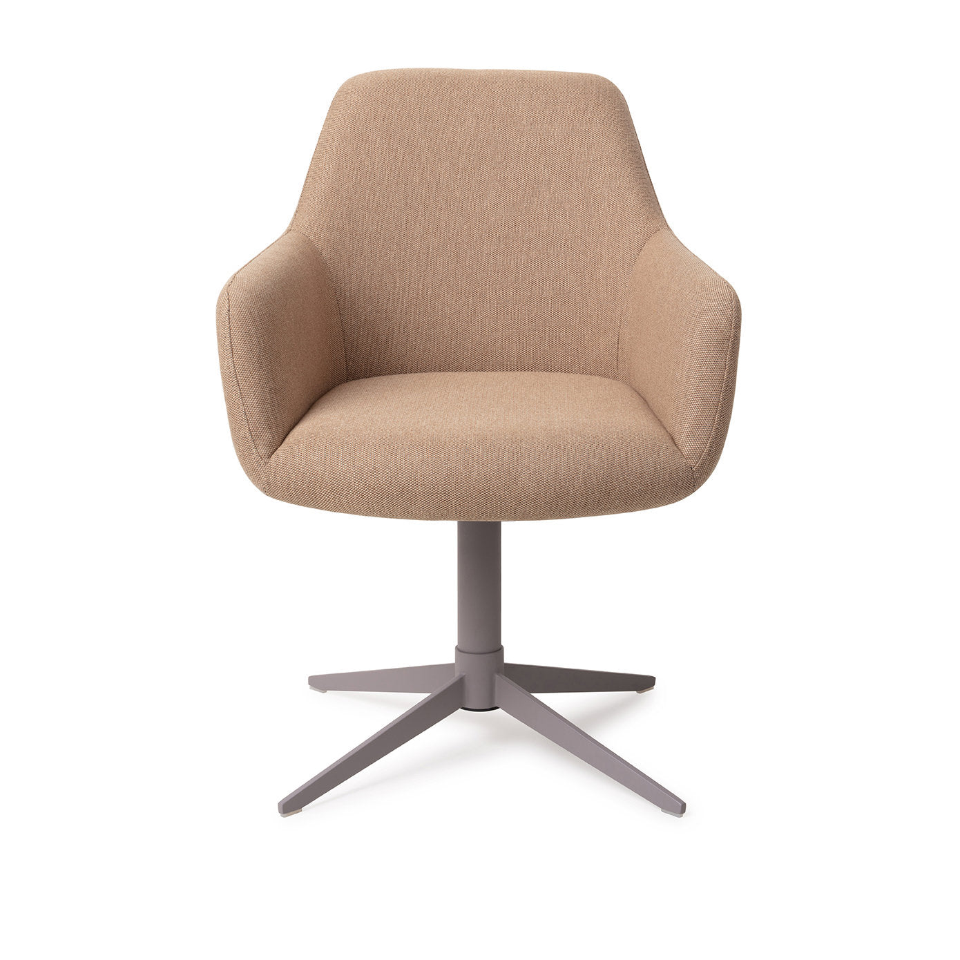 Jesper Home Hiroo Whisper Wheat Eetkamerstoel - Quad Grey - KwaliteitWonen.nl