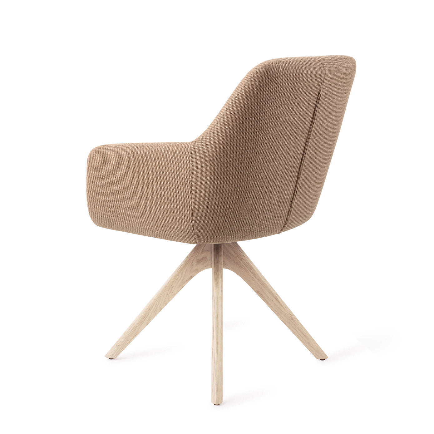 Jesper Home Hiroo Whisper Wheat Eetkamerstoel - Revolve Oak Bleach - KwaliteitWonen.nl