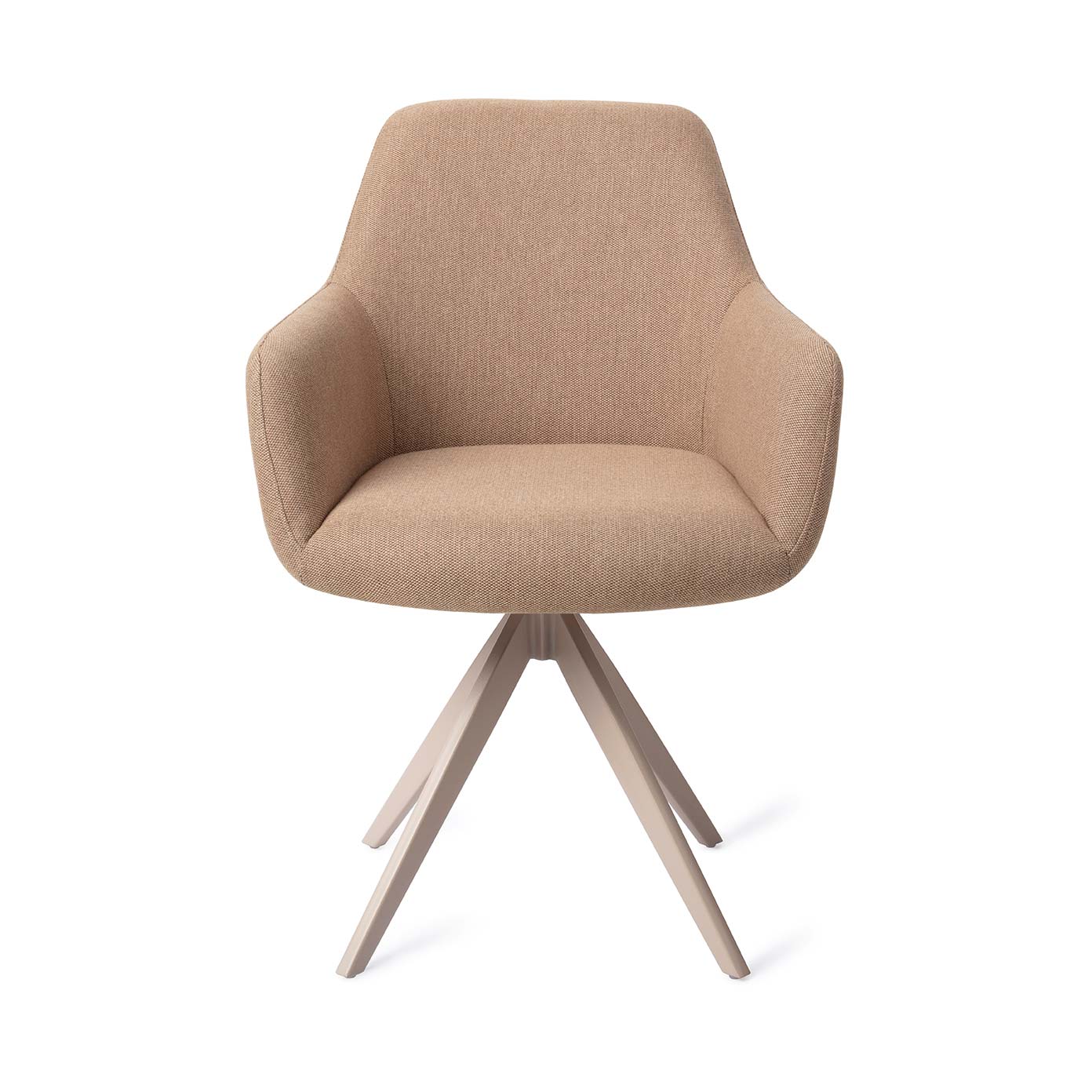 Jesper Home Hiroo Whisper Wheat Eetkamerstoel - Turn Beige - KwaliteitWonen.nl
