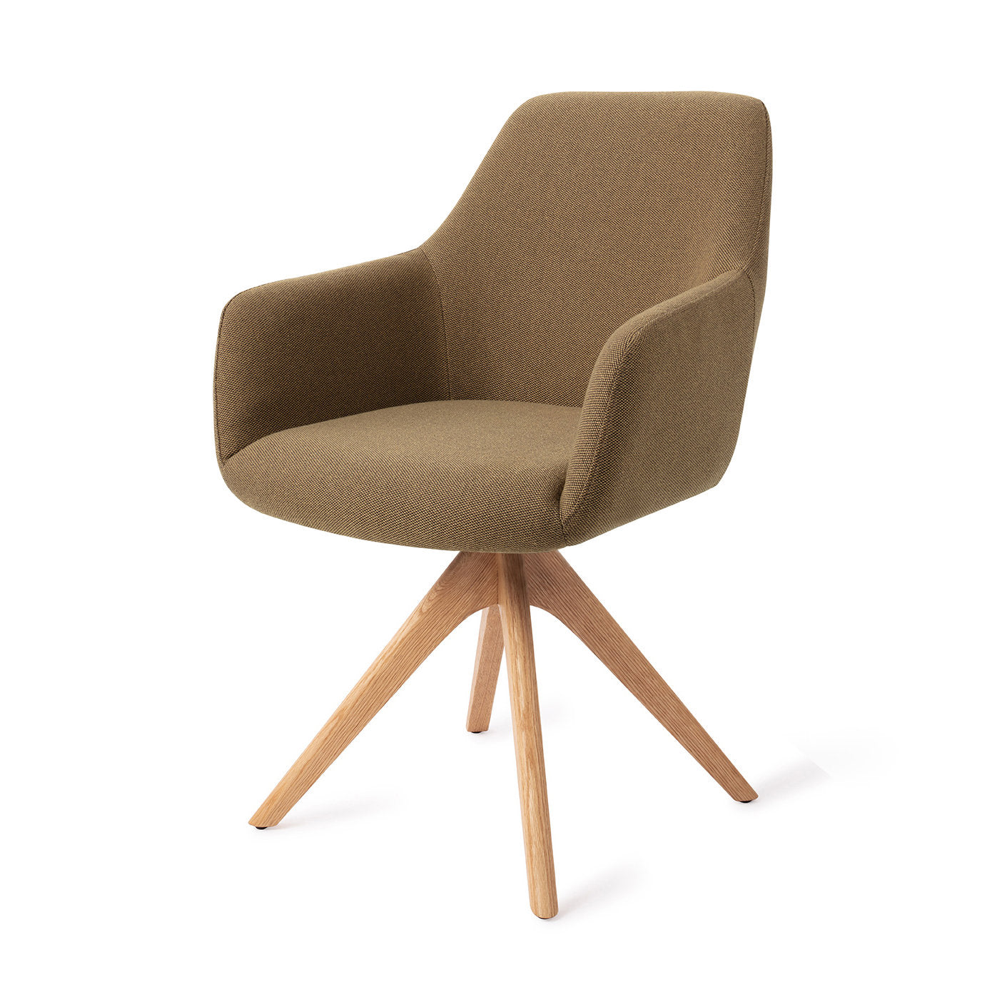 Jesper Home Hiroo Willow Eetkamerstoel - Revolve Oak Natural - KwaliteitWonen.nl