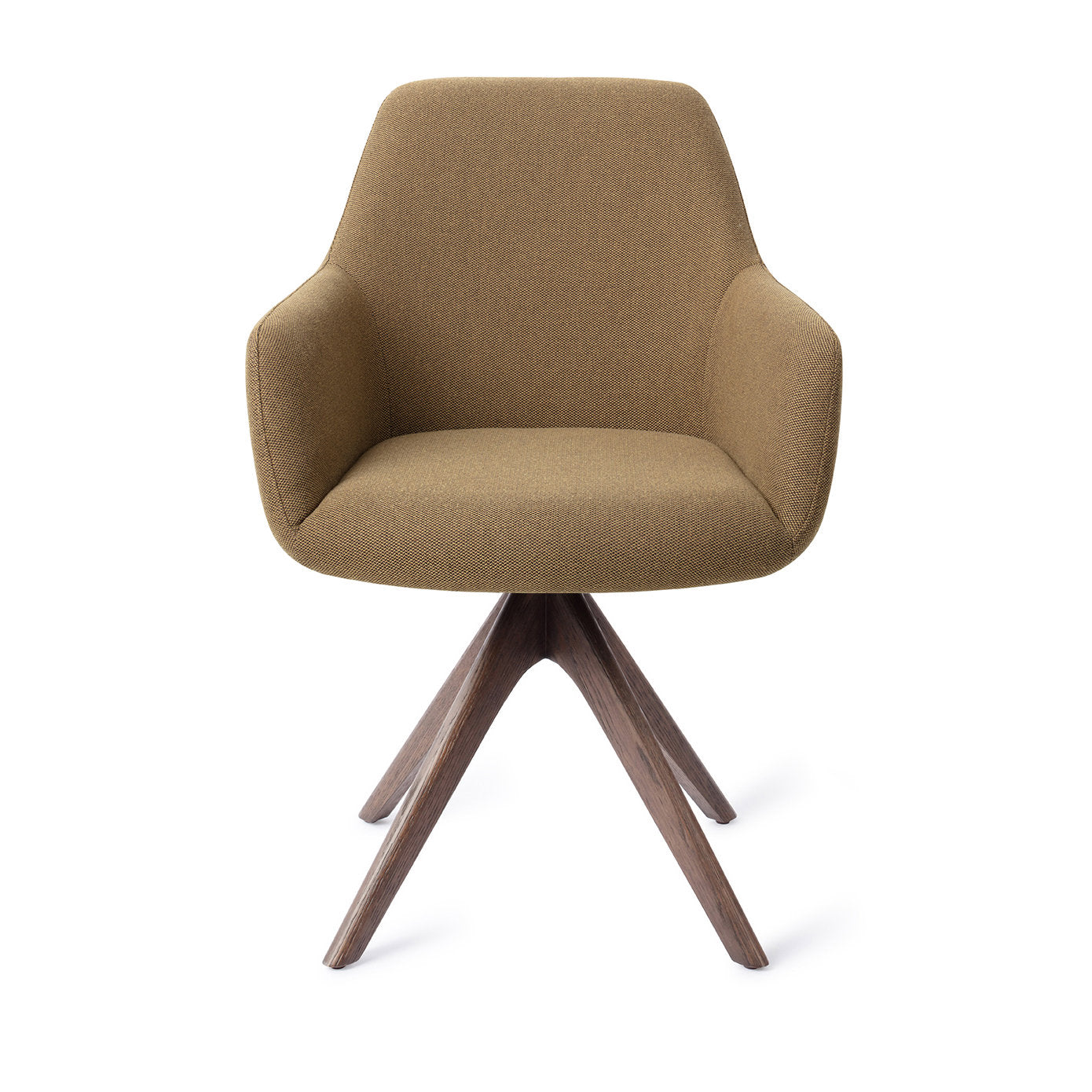 Jesper Home Hiroo Willow Eetkamerstoel - Revolve Oak Walnut - KwaliteitWonen.nl