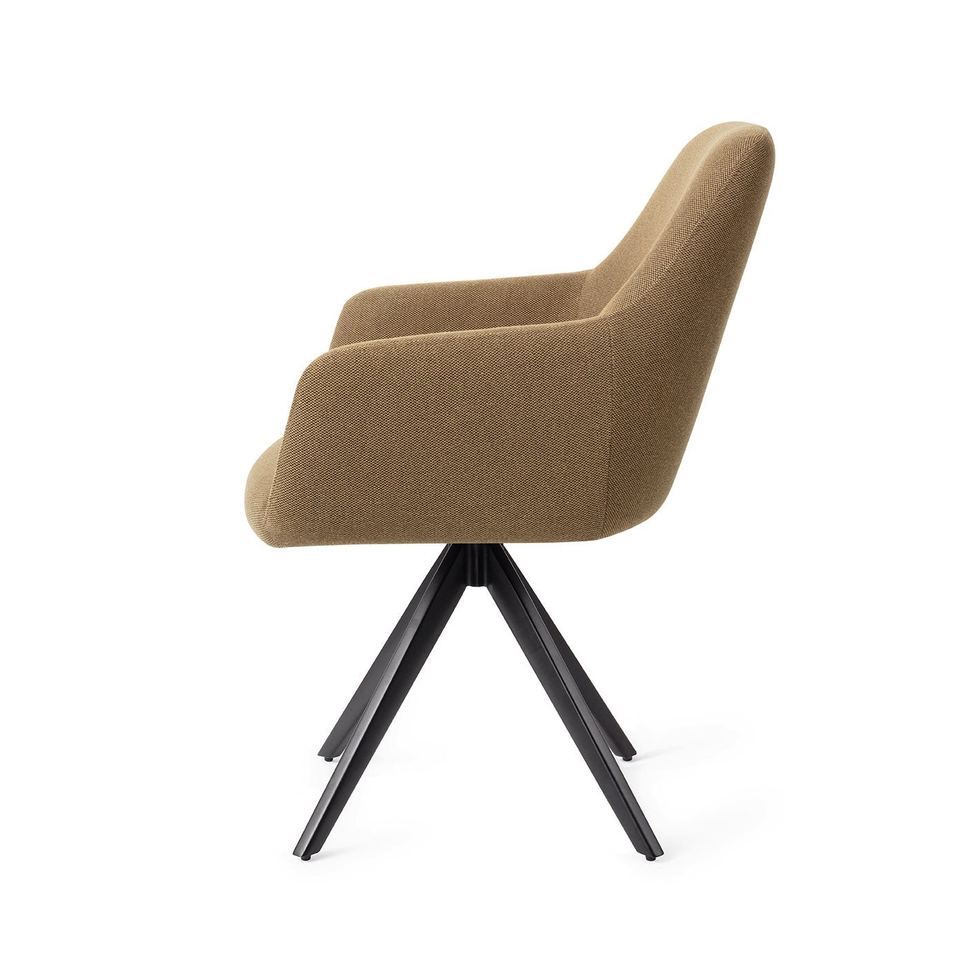 Jesper Home Hiroo Willow Eetkamerstoel - Turn Black - KwaliteitWonen.nl
